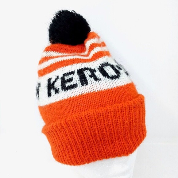 Vintage KERO-SUN Kerosene Heater Collectible Promo Knitted Winter Cap Hat - RARE - Picture 4 of 10